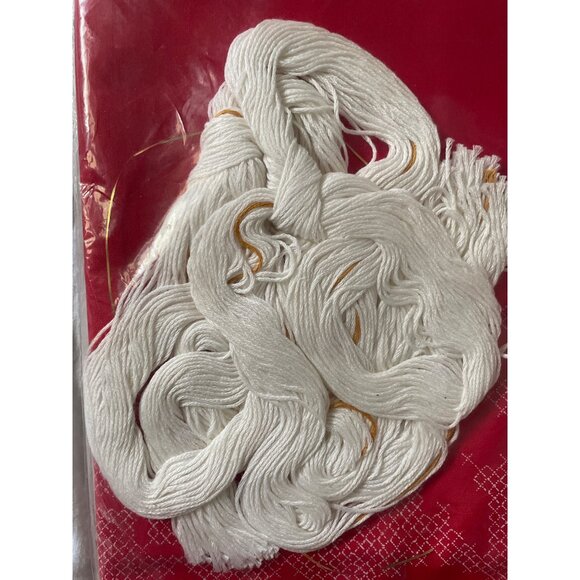 Bucilla Christmas Needlecraft Kit No. 3429 "Poinsettia" Easy-Care Table Panel Se - Picture 6 of 13